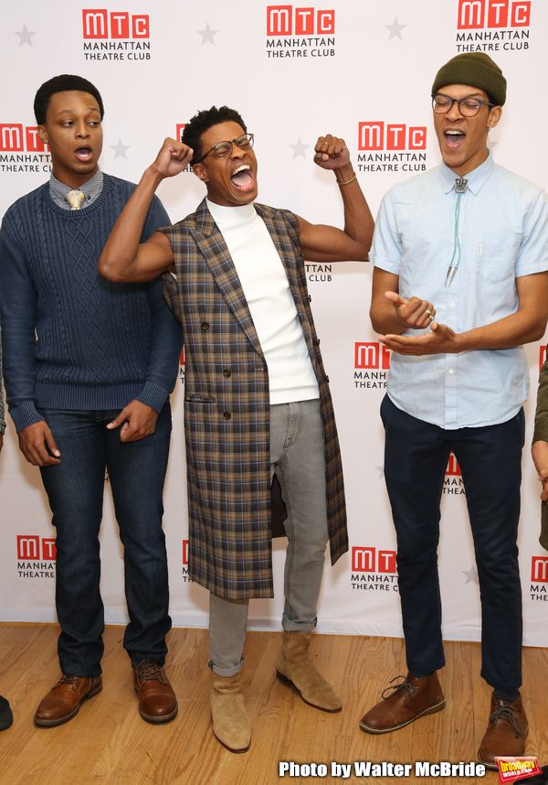 J. Quinton Johnson, Jeremy Pope and Caleb Eberhardt  Photo