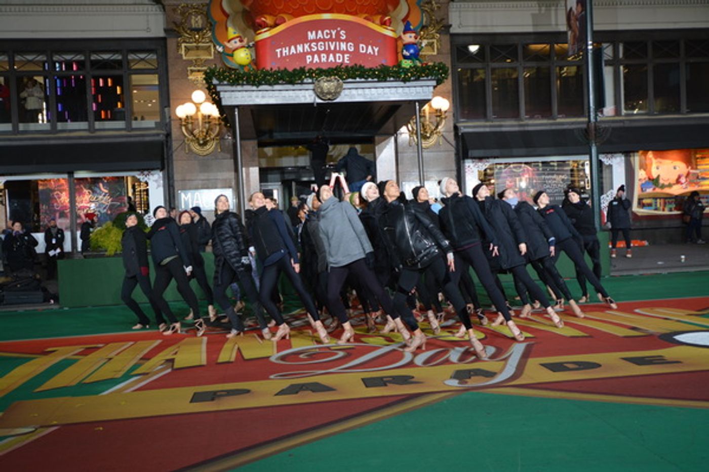Photo Coverage: The Rockettes, Martina McBride, and More Rehearse for the Macy's Thanksgiving Day Parade!  Image
