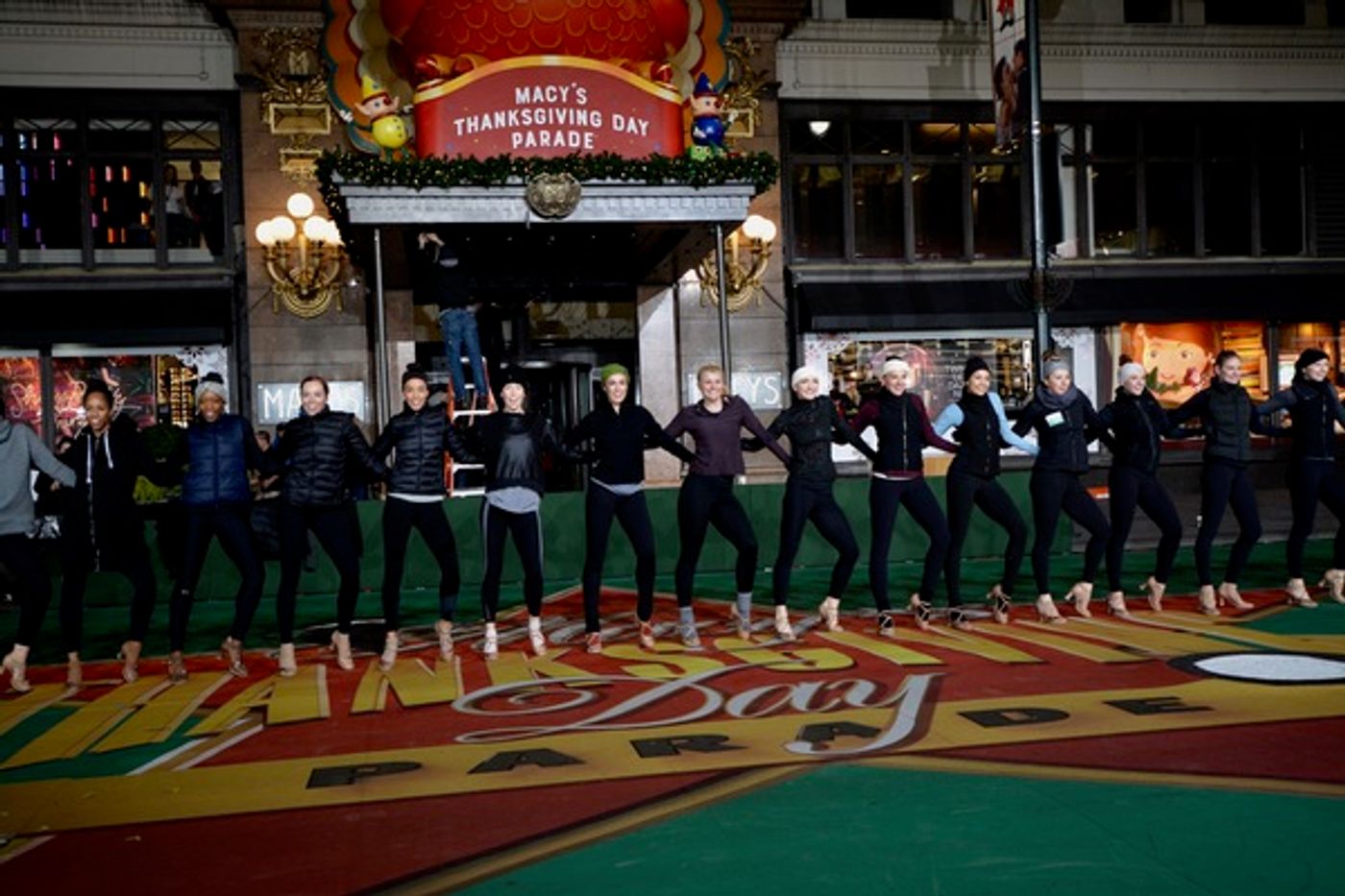 Photo Coverage: The Rockettes, Martina McBride, and More Rehearse for the Macy's Thanksgiving Day Parade!  Image