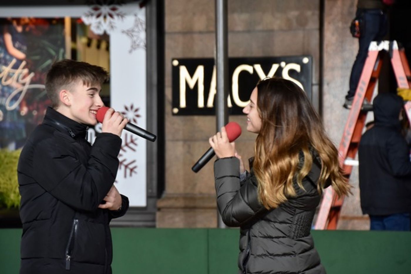 Photo Coverage: The Rockettes, Martina McBride, and More Rehearse for the Macy's Thanksgiving Day Parade!  Image