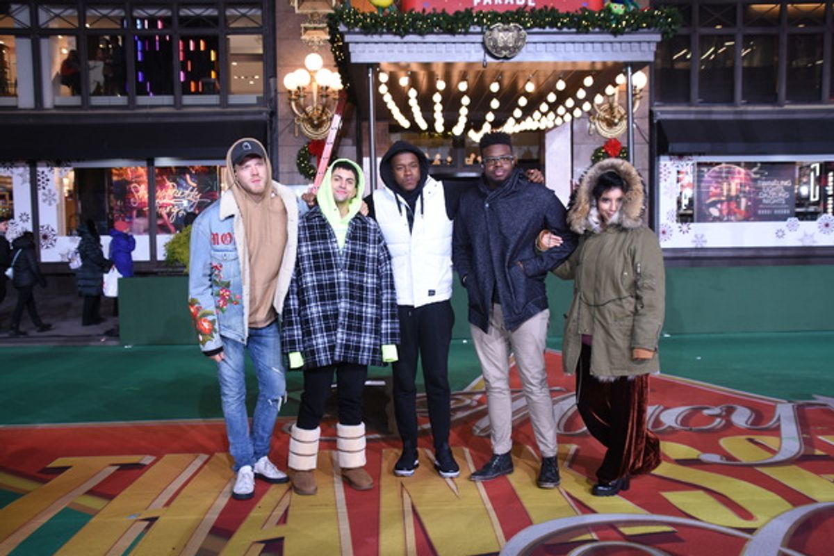 Scott Hoying, Mitch Grassi, Matt Sallee, Kevin Olusola and Kristin Maldonado at 