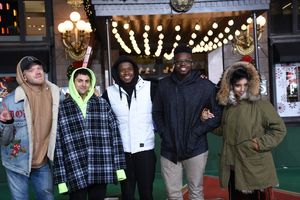 Scott Hoying, Mitch Grassi, Matt Sallee, Kevin Olusola and Kristin Maldonado Photo