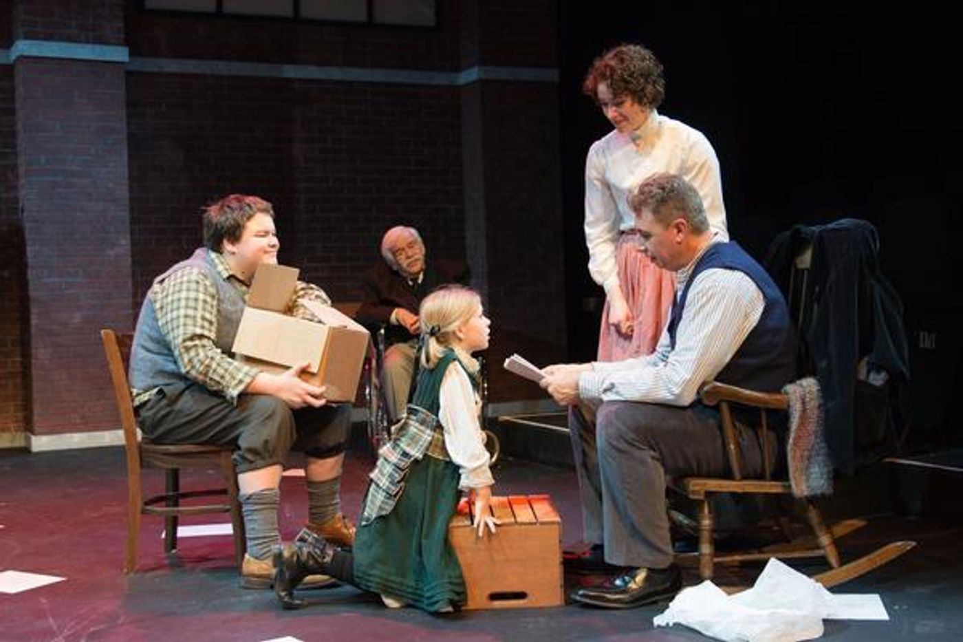 Photo Flash: The Lakewood Playhouse Presents YES VIRGINIA, THERE IS A SANTA CLAUS  Image