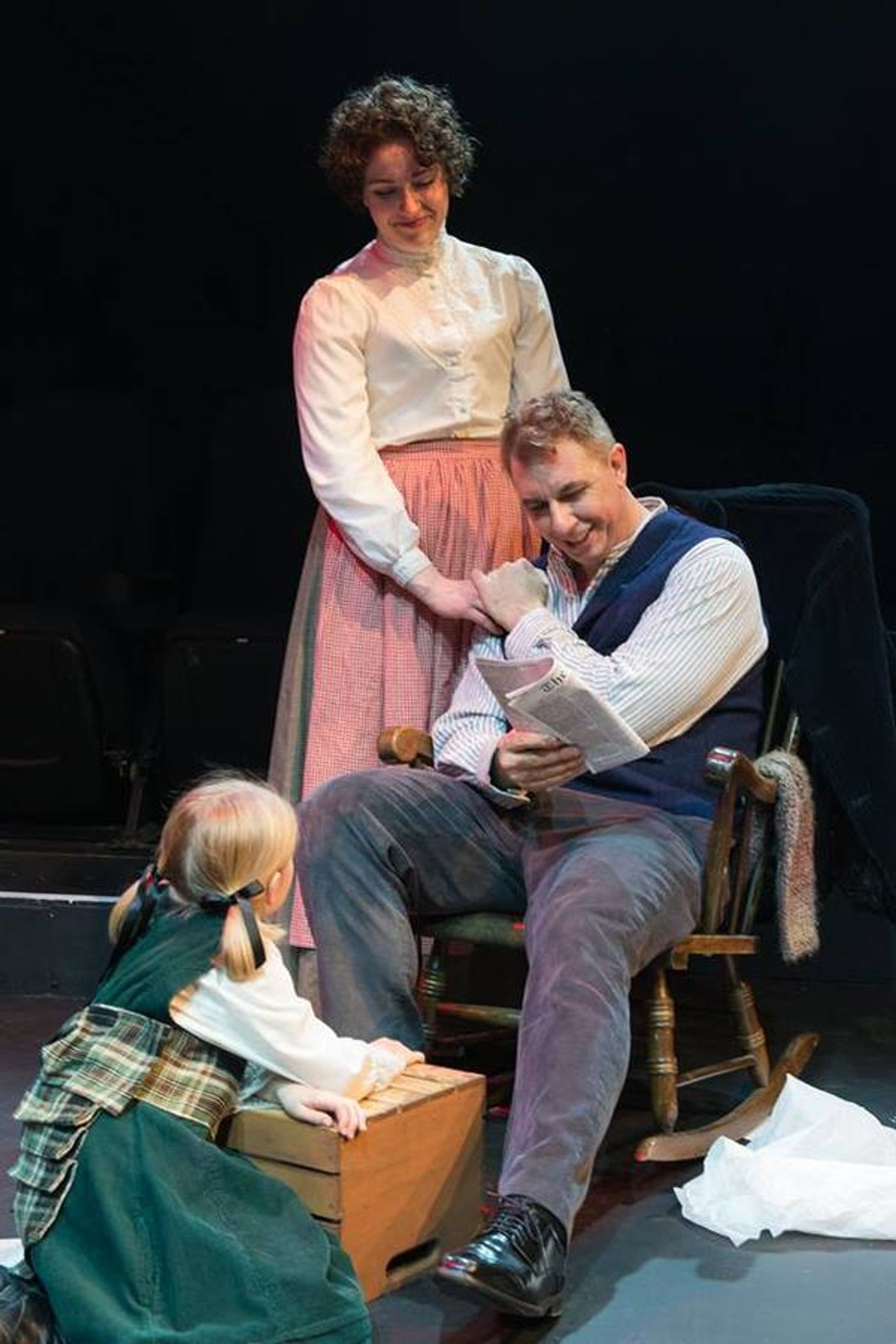 Photo Flash: The Lakewood Playhouse Presents YES VIRGINIA, THERE IS A SANTA CLAUS  Image