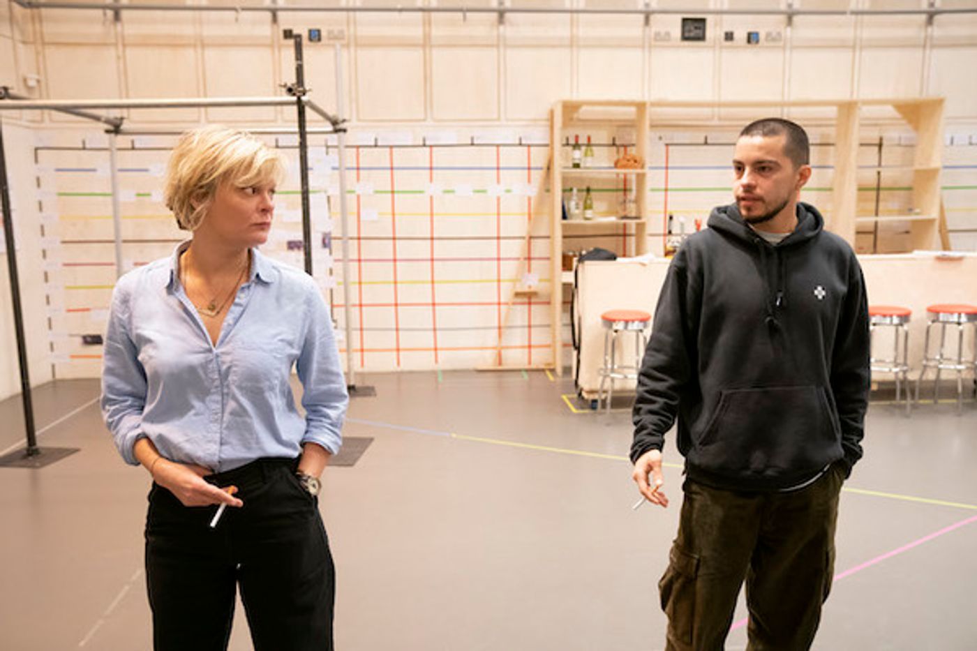 Photo Flash: First Look at SWEAT In Rehearsal at Donmar Warehouse  Image
