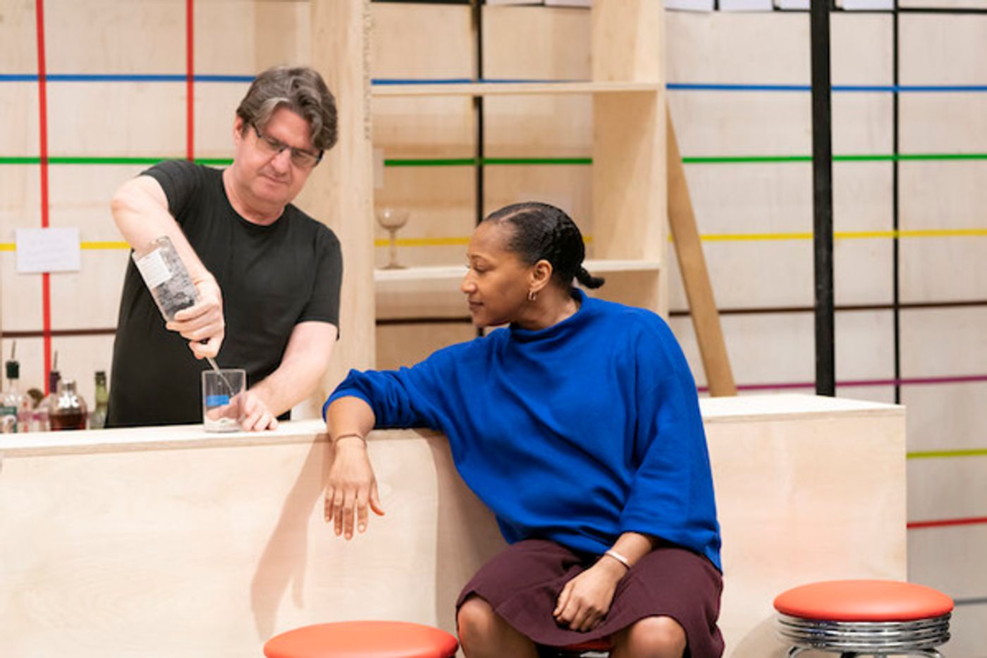 Photo Flash: First Look at SWEAT In Rehearsal at Donmar Warehouse  Image