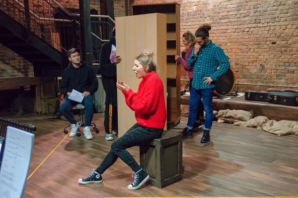 Photo Flash: In Rehearsal for STRIKING 12 at Union Theatre  Image