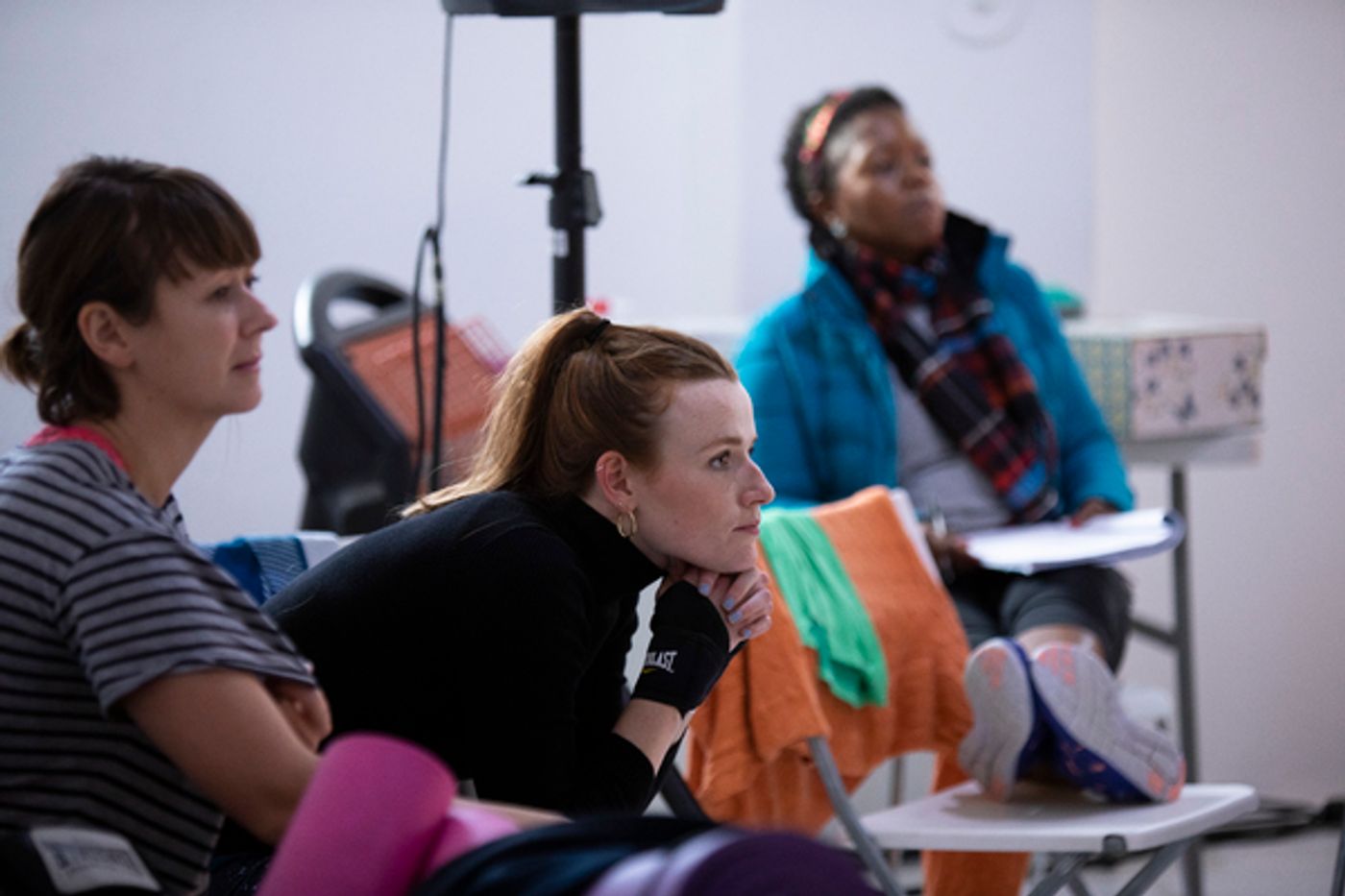 Photo Flash: Inside Rehearsal For THE CURIOUS INCIDENT OF THE DOG IN THE NIGHT-TIME at the Piccadilly Theatre  Image