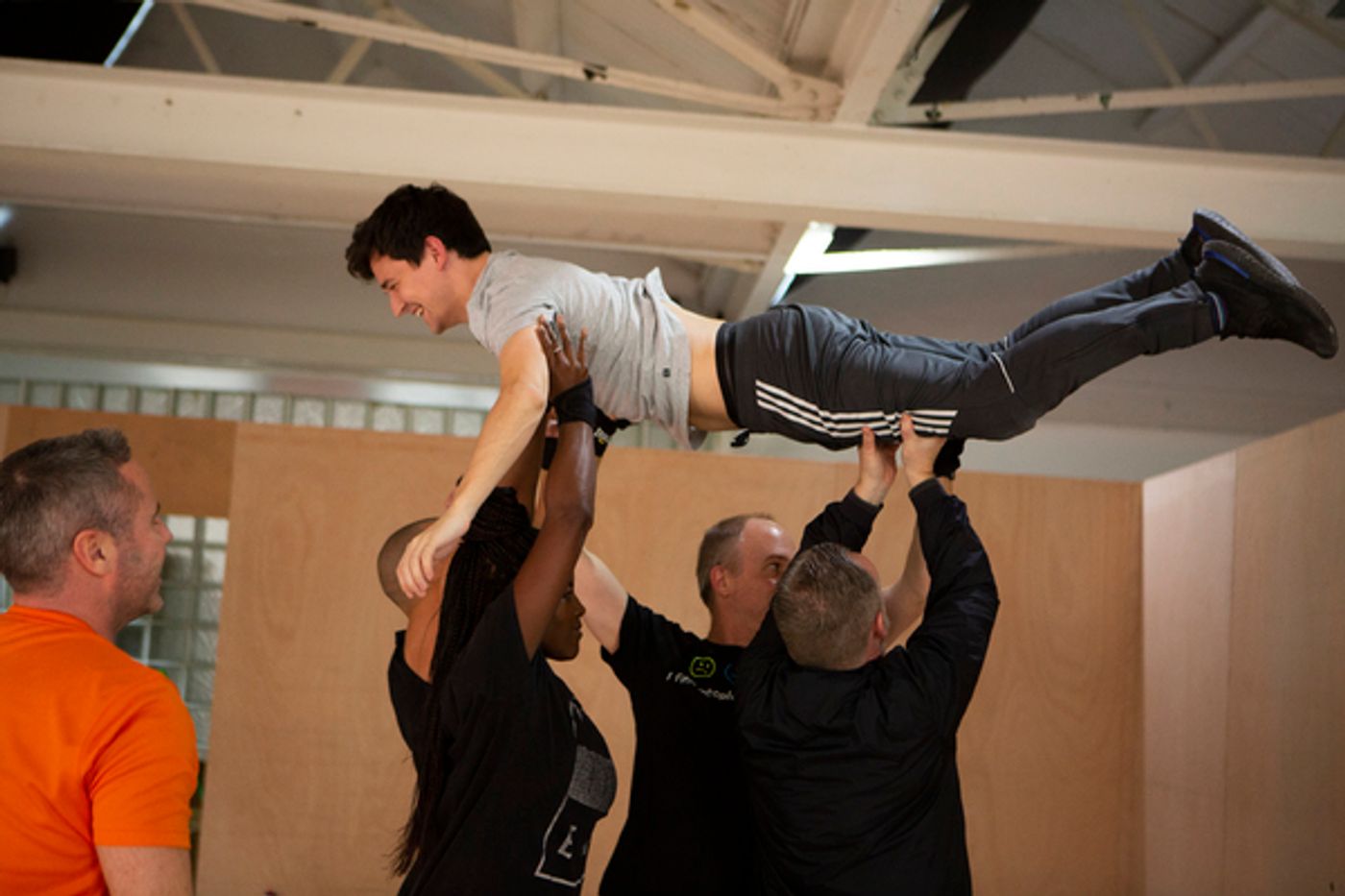 Photo Flash: Inside Rehearsal For THE CURIOUS INCIDENT OF THE DOG IN THE NIGHT-TIME at the Piccadilly Theatre  Image