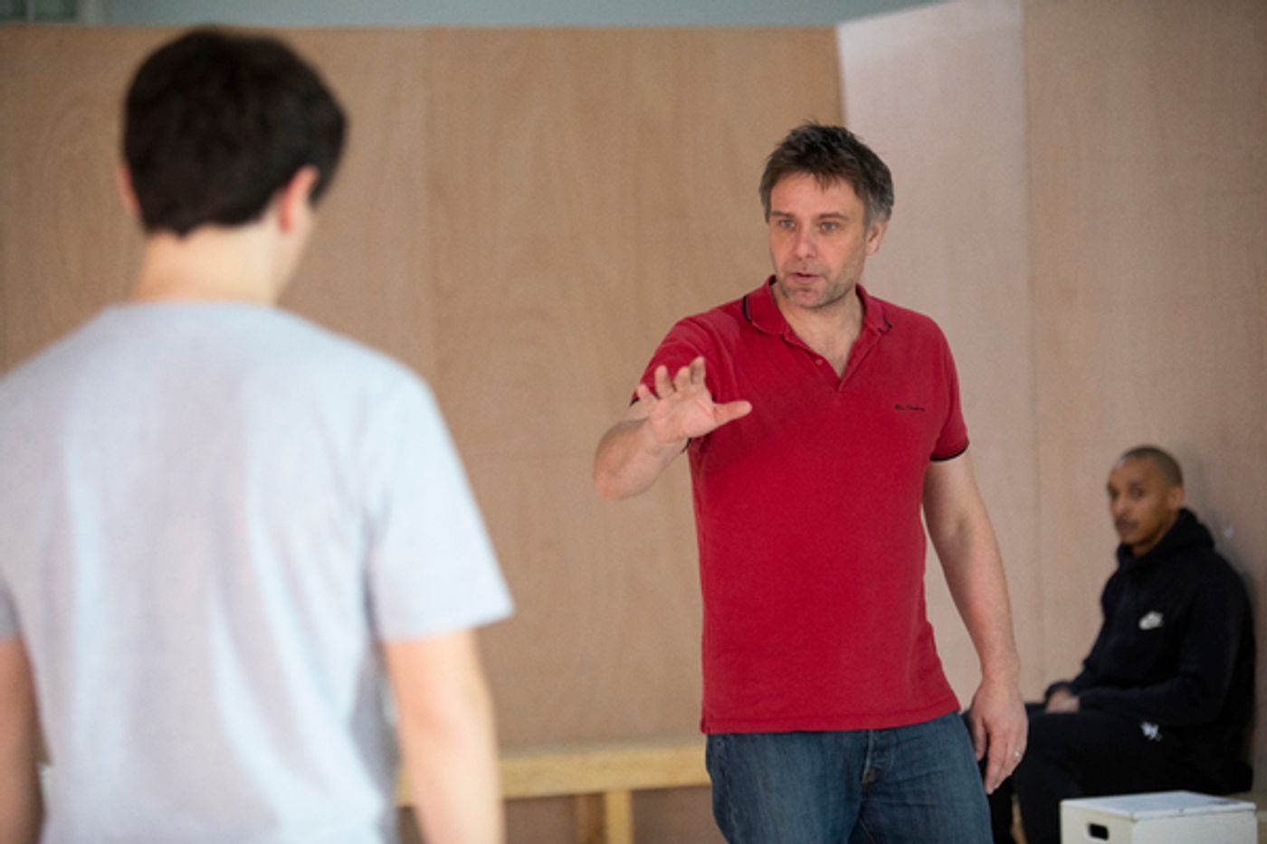 Photo Flash: Inside Rehearsal For THE CURIOUS INCIDENT OF THE DOG IN THE NIGHT-TIME at the Piccadilly Theatre  Image