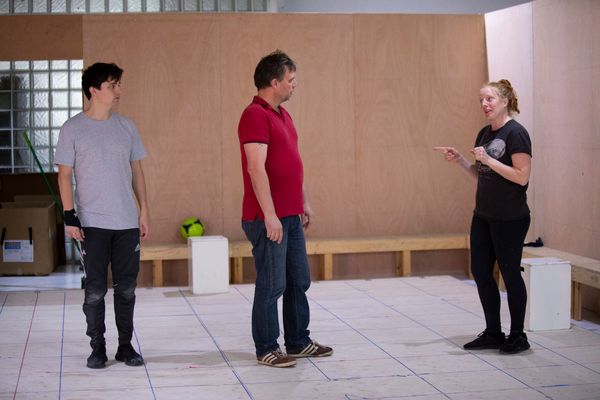 Joshua Jenkins, Stuart Laing, and Eliza Collings Photo