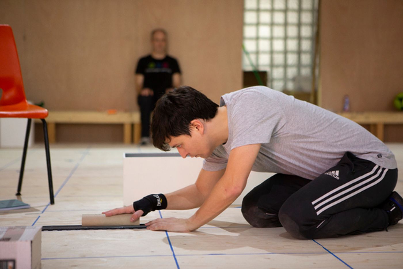 Photo Flash: Inside Rehearsal For THE CURIOUS INCIDENT OF THE DOG IN THE NIGHT-TIME at the Piccadilly Theatre  Image