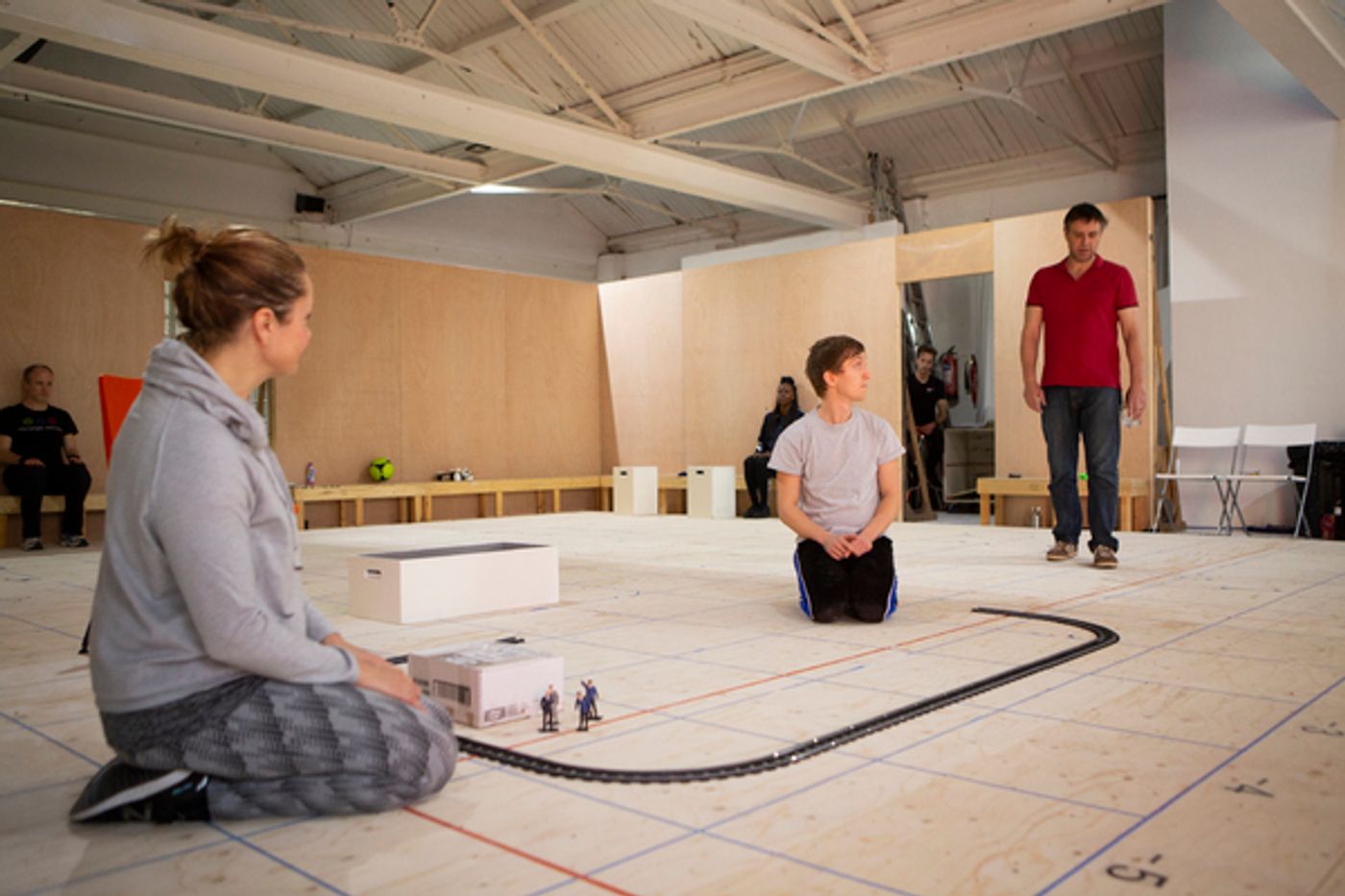 Photo Flash: Inside Rehearsal For THE CURIOUS INCIDENT OF THE DOG IN THE NIGHT-TIME at the Piccadilly Theatre  Image