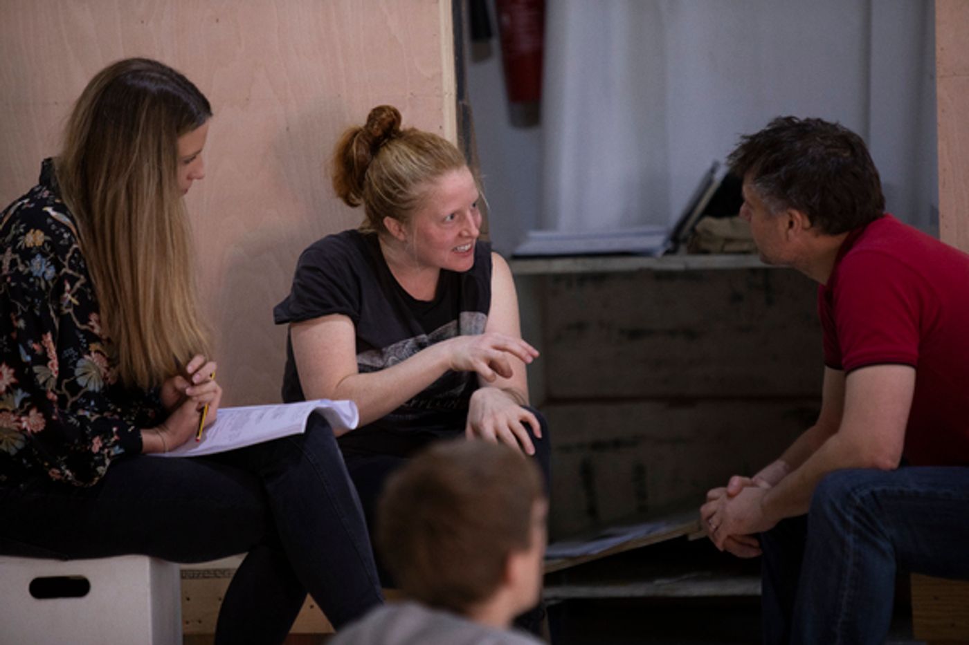 Photo Flash: Inside Rehearsal For THE CURIOUS INCIDENT OF THE DOG IN THE NIGHT-TIME at the Piccadilly Theatre  Image