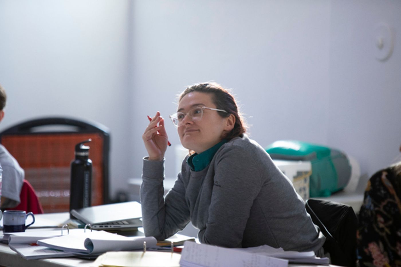 Photo Flash: Inside Rehearsal For THE CURIOUS INCIDENT OF THE DOG IN THE NIGHT-TIME at the Piccadilly Theatre  Image