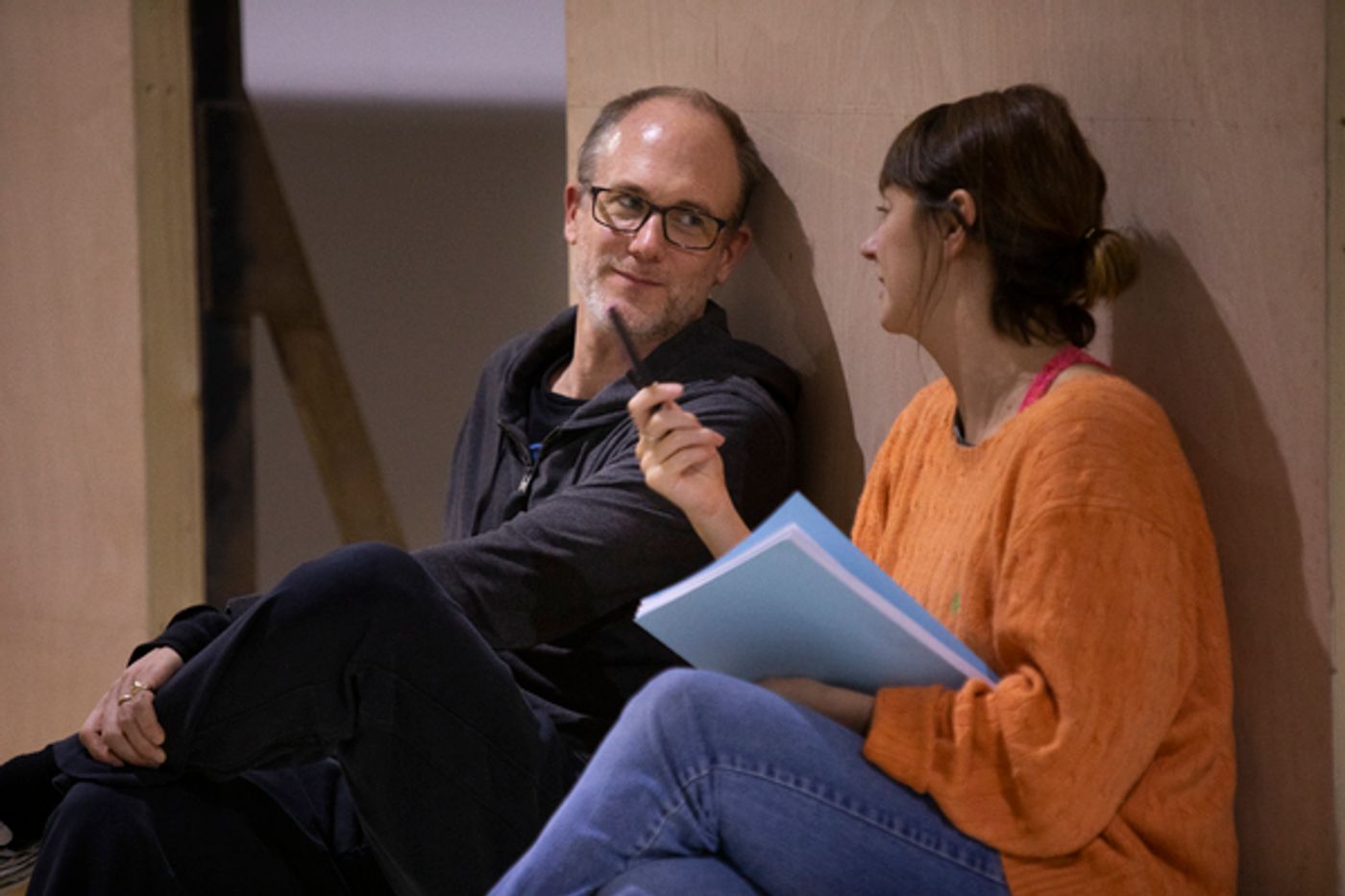 Photo Flash: Inside Rehearsal For THE CURIOUS INCIDENT OF THE DOG IN THE NIGHT-TIME at the Piccadilly Theatre  Image