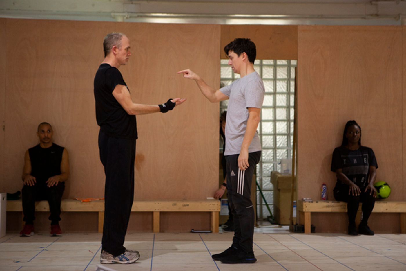 Photo Flash: Inside Rehearsal For THE CURIOUS INCIDENT OF THE DOG IN THE NIGHT-TIME at the Piccadilly Theatre  Image