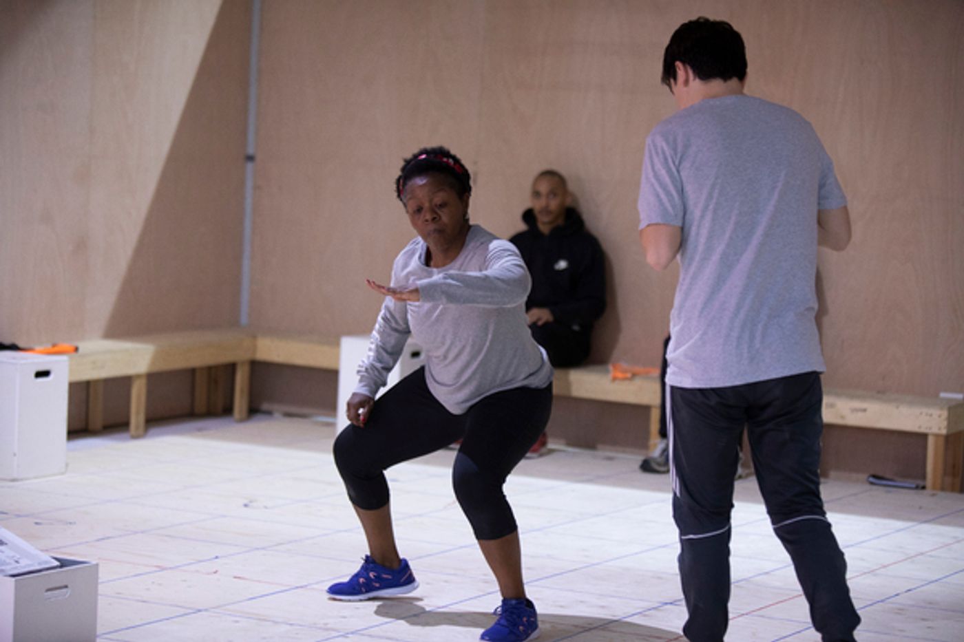 Photo Flash: Inside Rehearsal For THE CURIOUS INCIDENT OF THE DOG IN THE NIGHT-TIME at the Piccadilly Theatre  Image