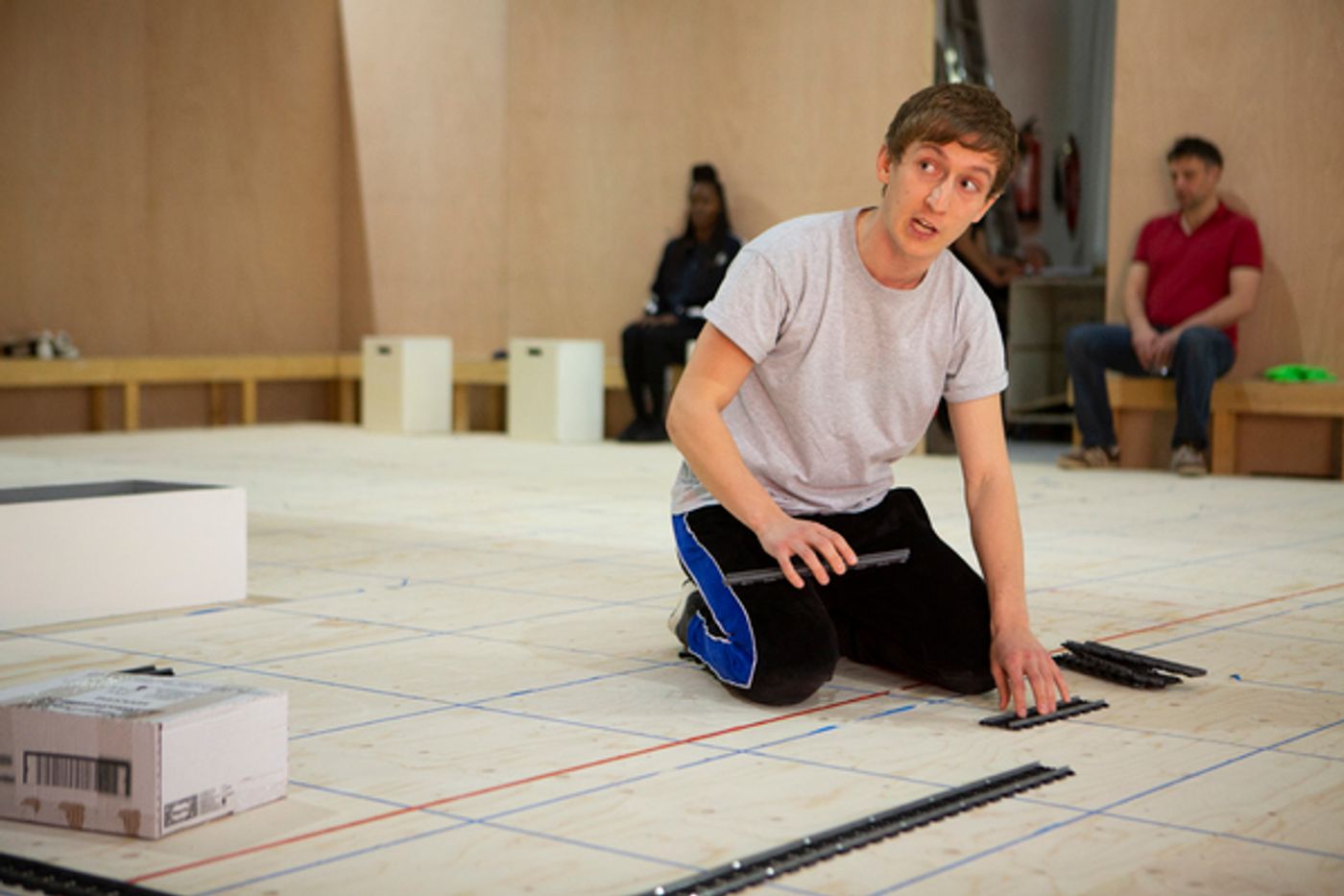 Photo Flash: Inside Rehearsal For THE CURIOUS INCIDENT OF THE DOG IN THE NIGHT-TIME at the Piccadilly Theatre  Image
