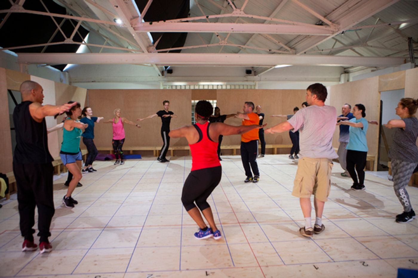 Photo Flash: Inside Rehearsal For THE CURIOUS INCIDENT OF THE DOG IN THE NIGHT-TIME at the Piccadilly Theatre  Image