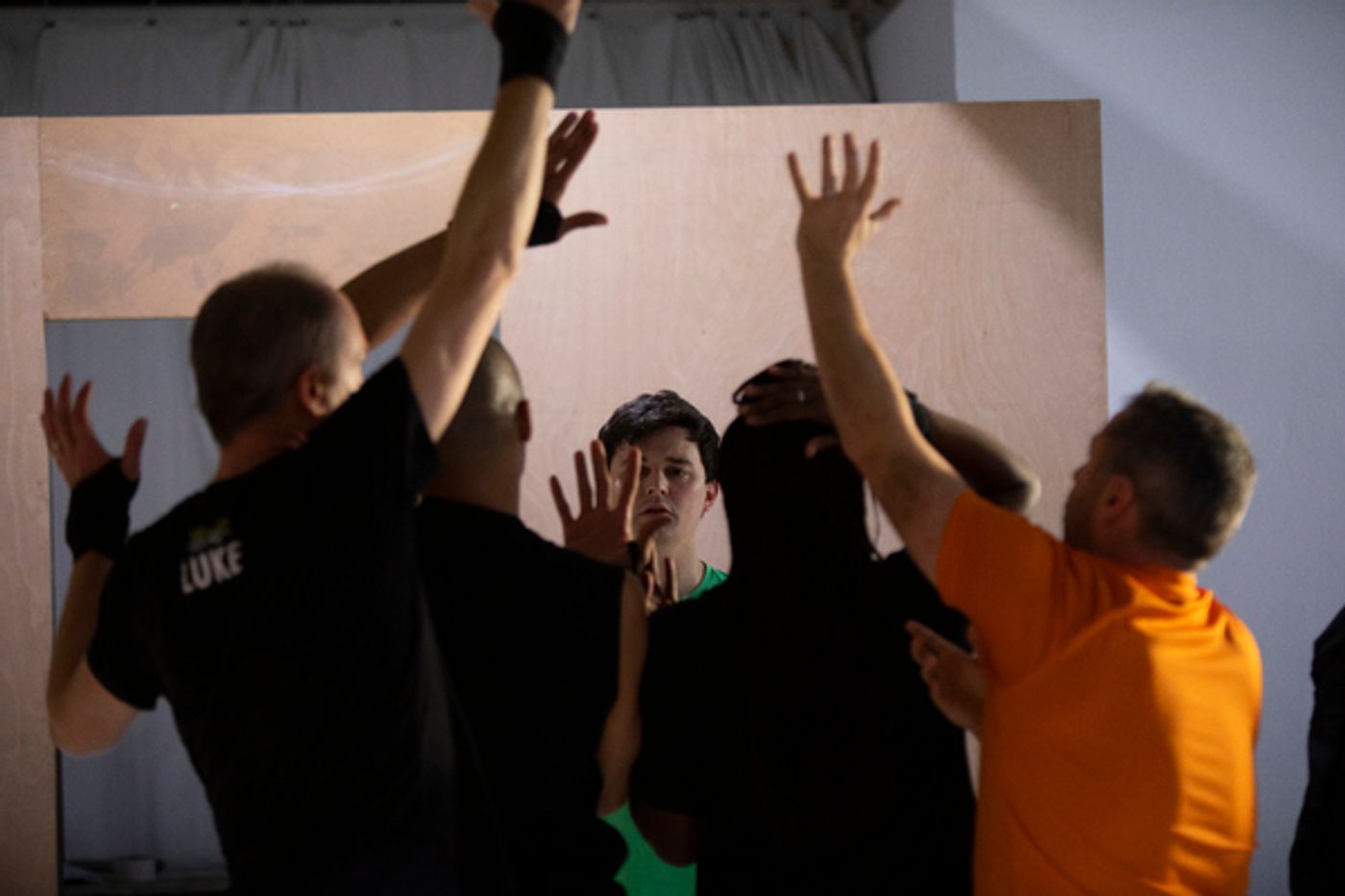 Photo Flash: Inside Rehearsal For THE CURIOUS INCIDENT OF THE DOG IN THE NIGHT-TIME at the Piccadilly Theatre  Image