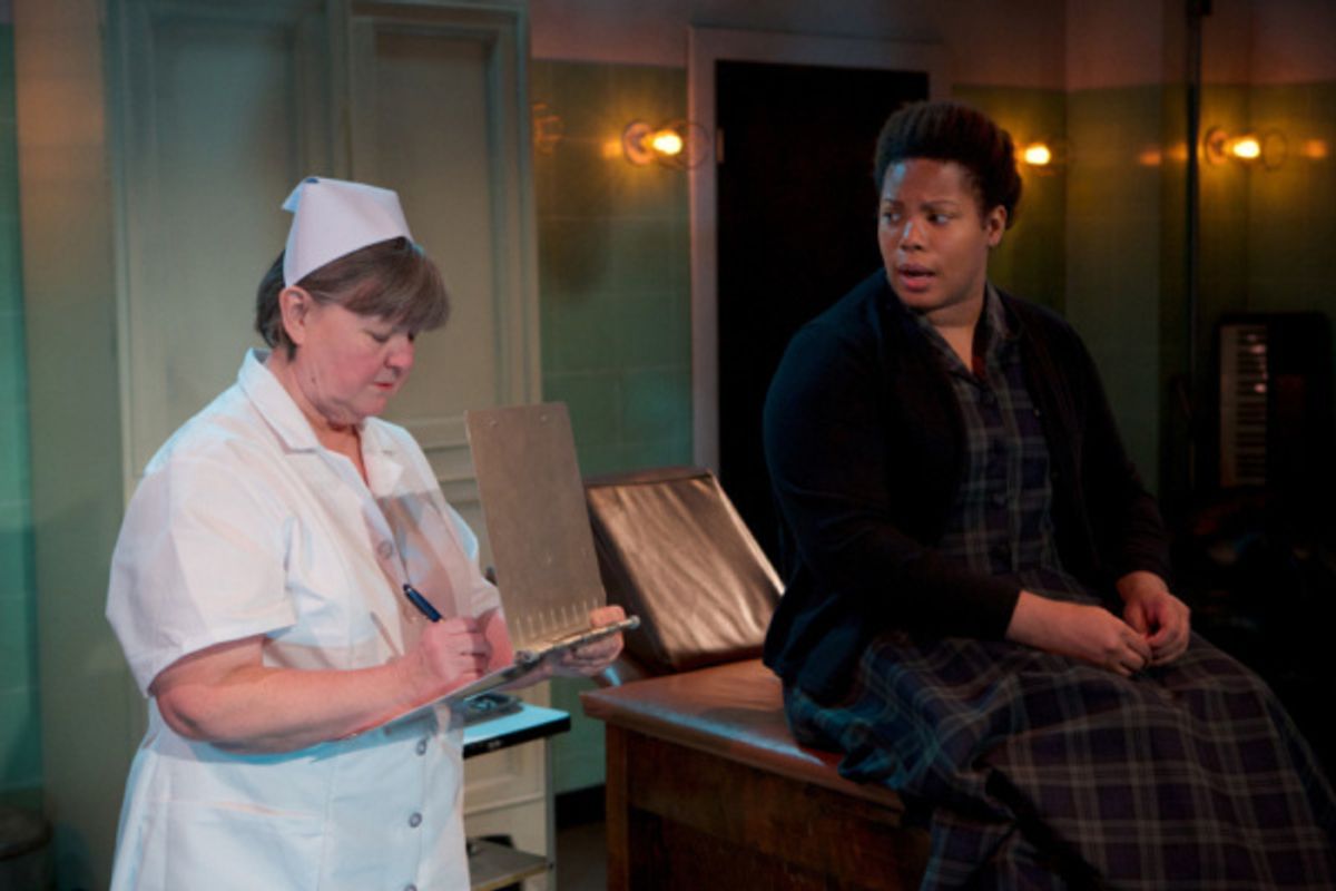 Ann James and Nicole Michelle Haskins at 