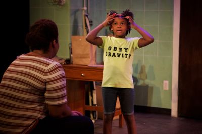 Nicole Michelle Haskins and Ayah Sol Masai Hall Photo