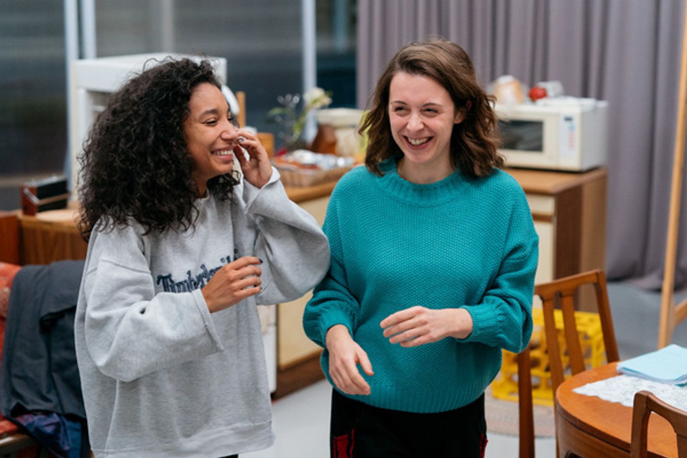 Photo Flash: In Rehearsal with NINE NIGHT  Image