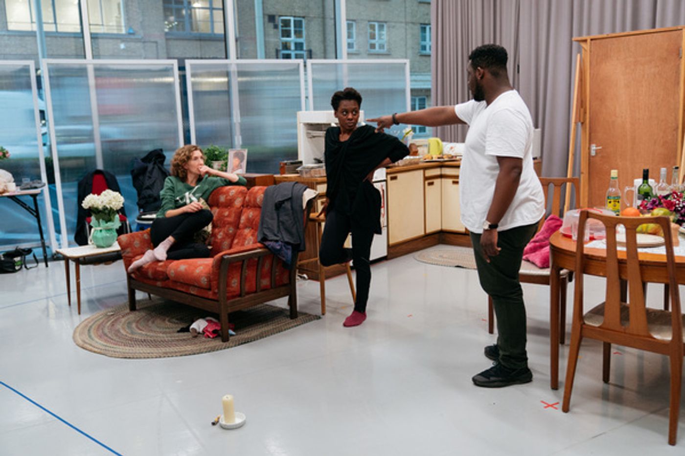 Photo Flash: In Rehearsal with NINE NIGHT  Image