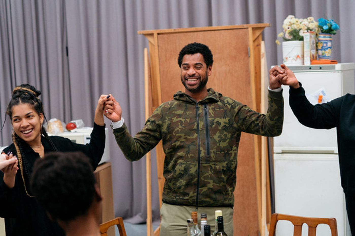 Photo Flash: In Rehearsal with NINE NIGHT  Image