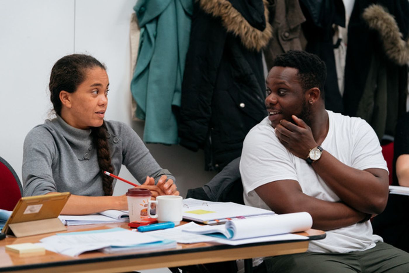 Photo Flash: In Rehearsal with NINE NIGHT  Image