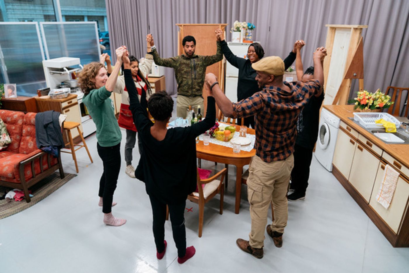 Photo Flash: In Rehearsal with NINE NIGHT  Image