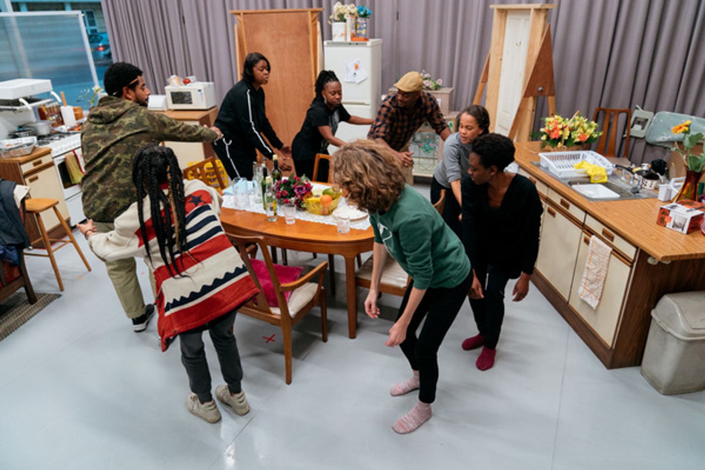 Photo Flash: In Rehearsal with NINE NIGHT  Image