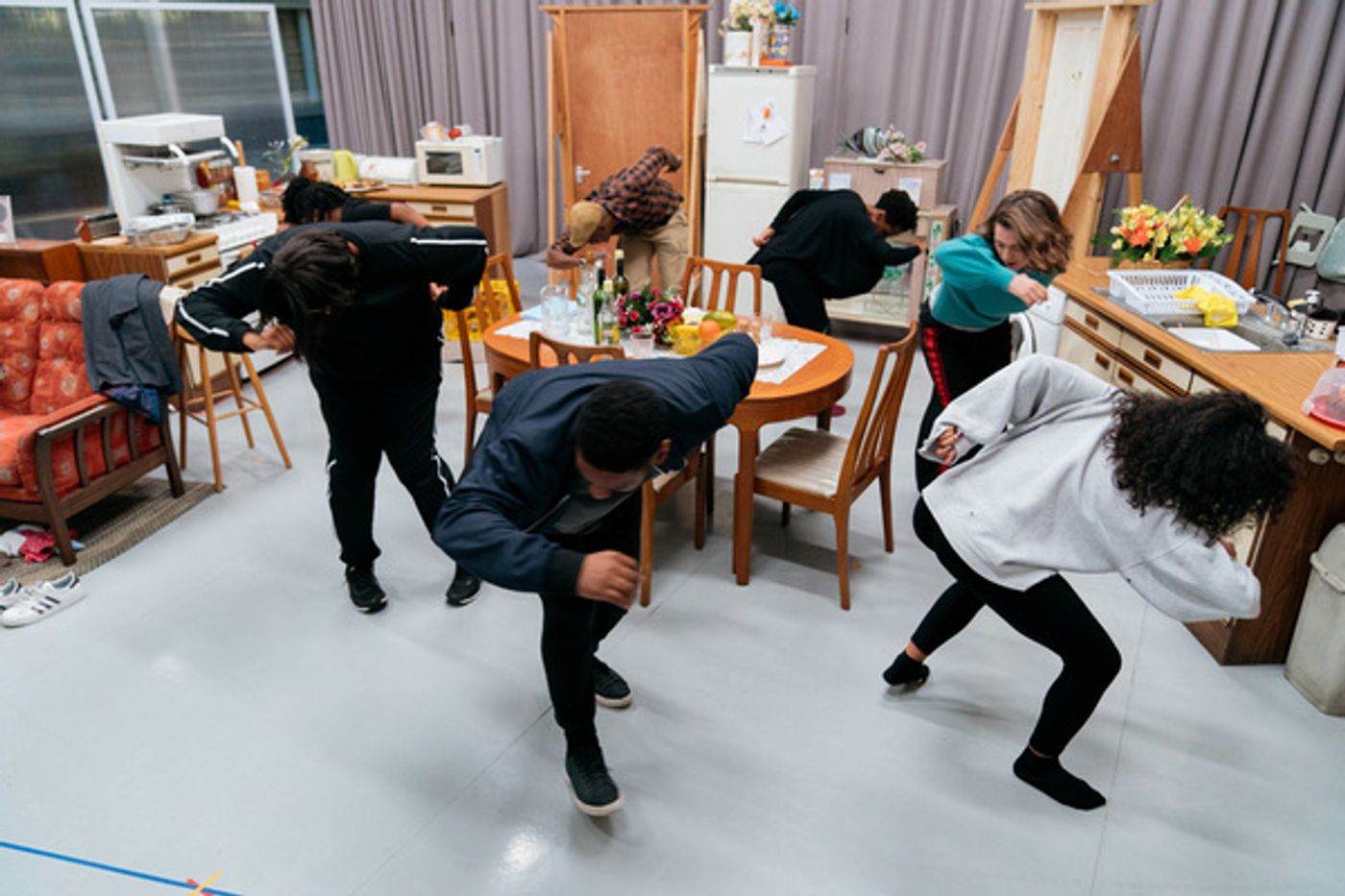 Photo Flash: In Rehearsal with NINE NIGHT  Image