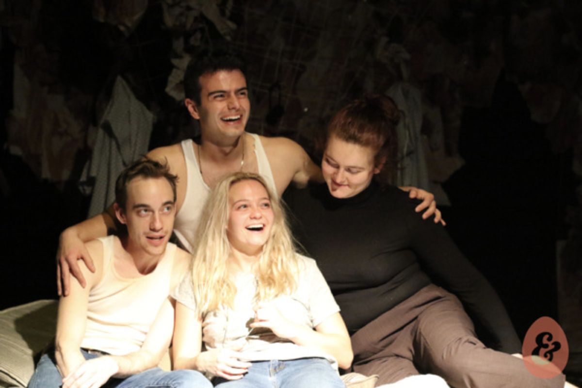 Jack O'Brien, Daniel Chavarriaga, Morgan Price and Kenny Hahn at 