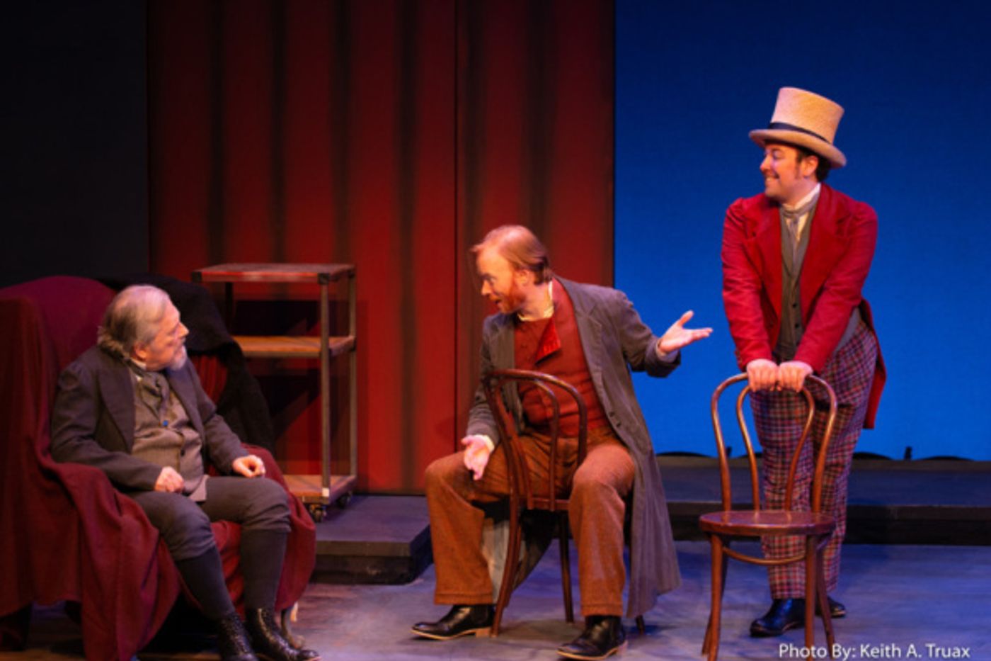 Photo Flash: Martin Giles, Jordon Ross Weinhold & Karen Baum In PICT's THE OLD CURIOSITY SHOP Photo Flash: Martin Giles, Jordon Ross Weinhold & Karen Baum In PICT's THE OLD CURIOSITY SHOP Image