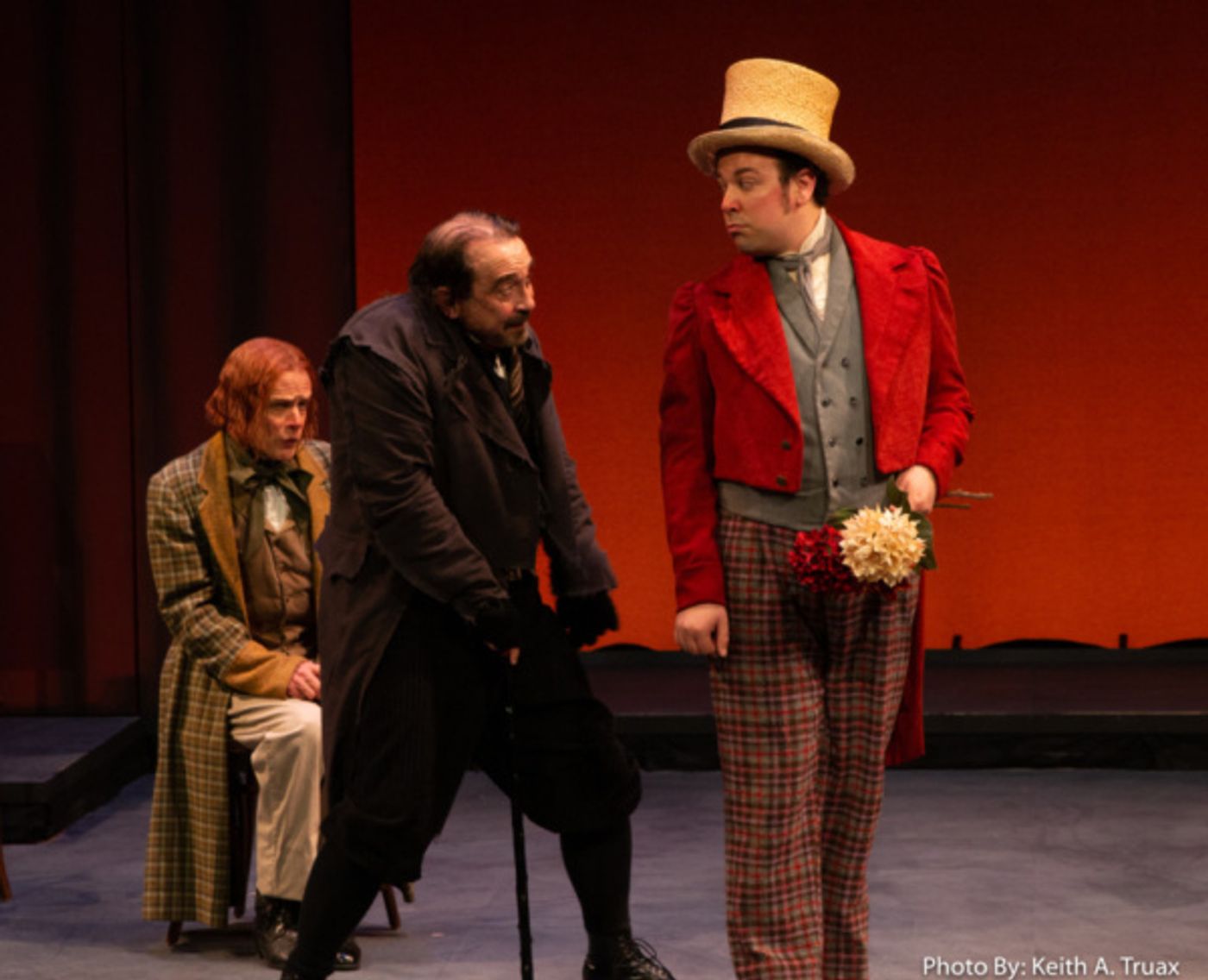 Photo Flash: Martin Giles, Jordon Ross Weinhold & Karen Baum In PICT's THE OLD CURIOSITY SHOP Photo Flash: Martin Giles, Jordon Ross Weinhold & Karen Baum In PICT's THE OLD CURIOSITY SHOP Image