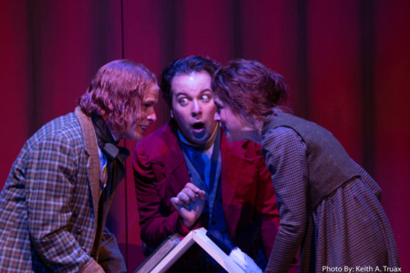 Photo Flash: Martin Giles, Jordon Ross Weinhold & Karen Baum In PICT's THE OLD CURIOSITY SHOP Photo Flash: Martin Giles, Jordon Ross Weinhold & Karen Baum In PICT's THE OLD CURIOSITY SHOP Image