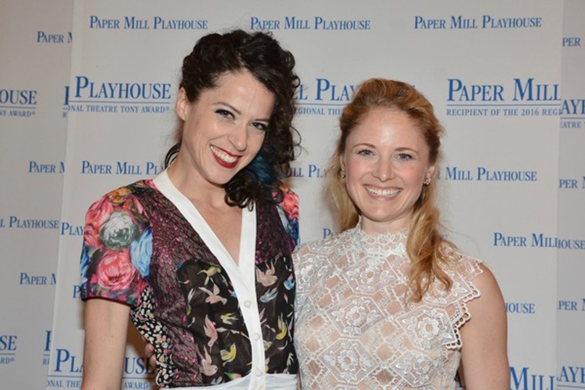 Paige Faure and Hayley Podschun at 