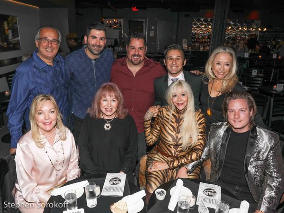 Valarie Christopher, Karen Blackwell, Sunny Sessa, Ferdinand Prinz von Anhalt,Craig Neier, Andre Gaspar, Geno Vento, (Geno's of Phila.) Nicolas King, Eda Sorokoff at 