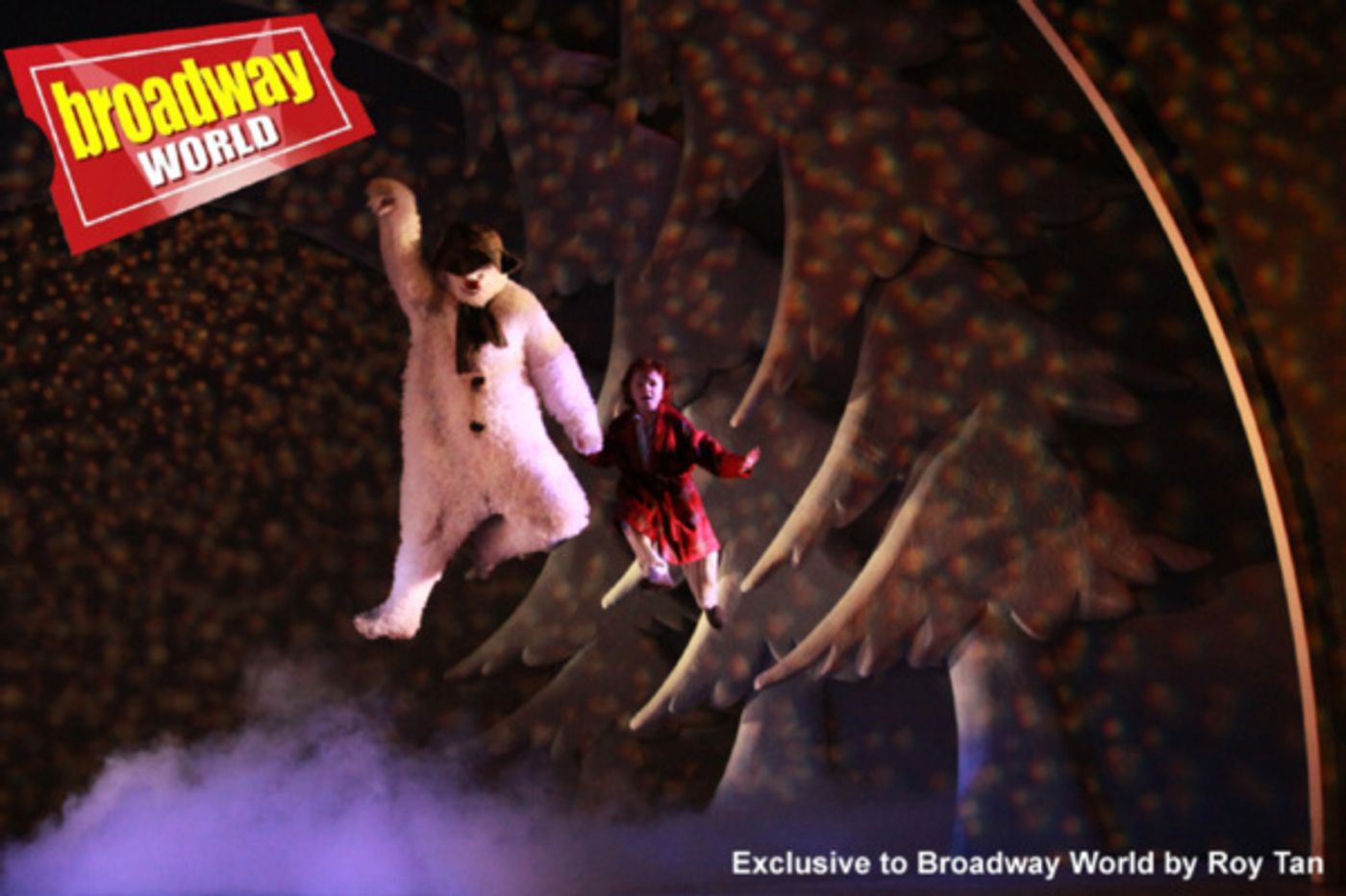 Photo Flash: First Look at THE SNOWMAN at Peacock Theatre Photo Flash: First Look at THE SNOWMAN at Peacock Theatre Image