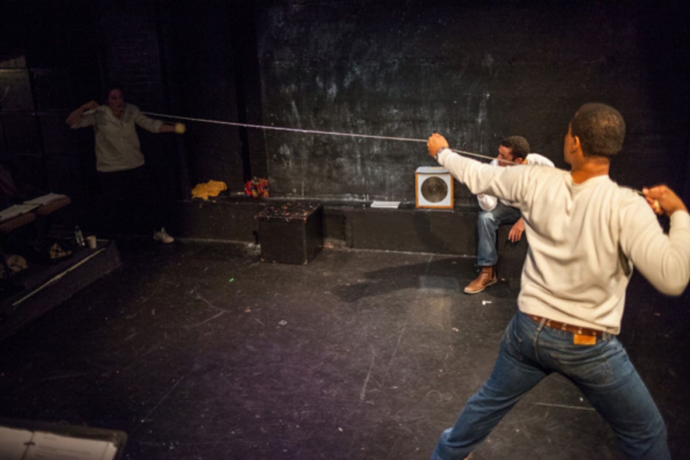 Photo Flash: Inside Rehearsals For The World Premiere Of THE RUSSIAN & THE JEW at The Tank  Image