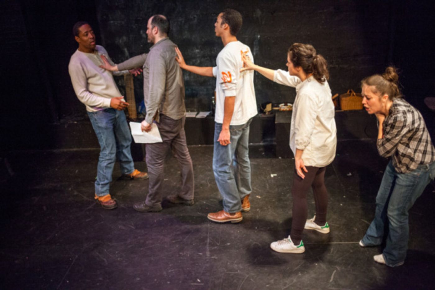 Photo Flash: Inside Rehearsals For The World Premiere Of THE RUSSIAN & THE JEW at The Tank  Image