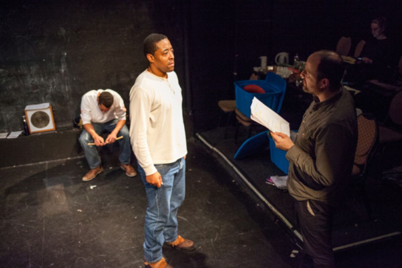 Photo Flash: Inside Rehearsals For The World Premiere Of THE RUSSIAN & THE JEW at The Tank  Image
