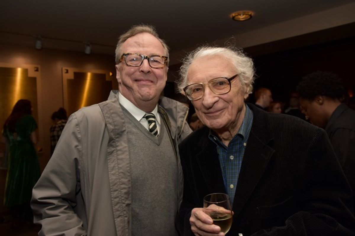 Edward Hibbert and Sheldon Harnick at 