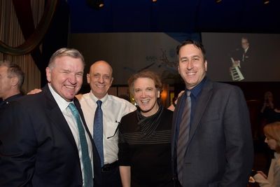 David Mixner, Tom Viols, Charles Busch and Danny Whitman Photo