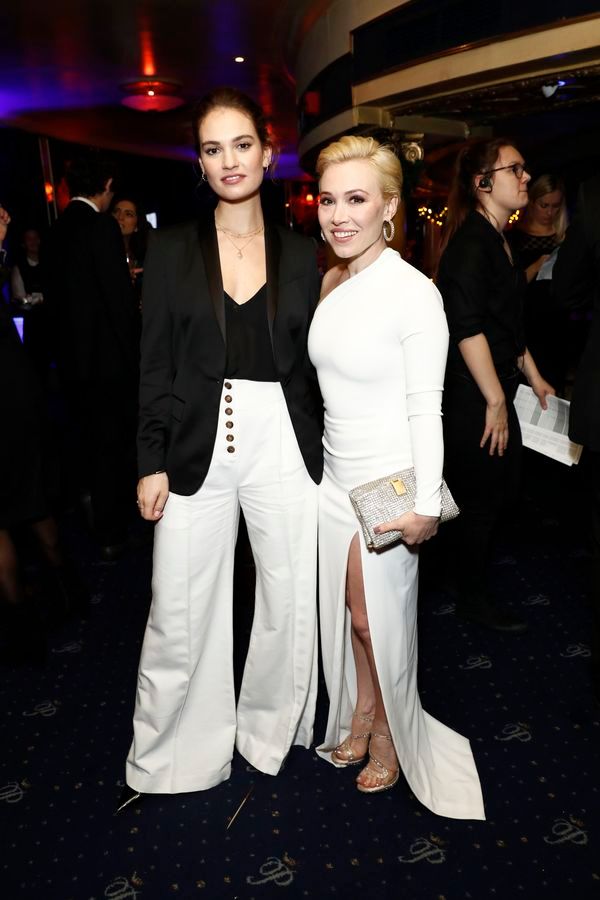 Lily James and Daisy Lewis Photo