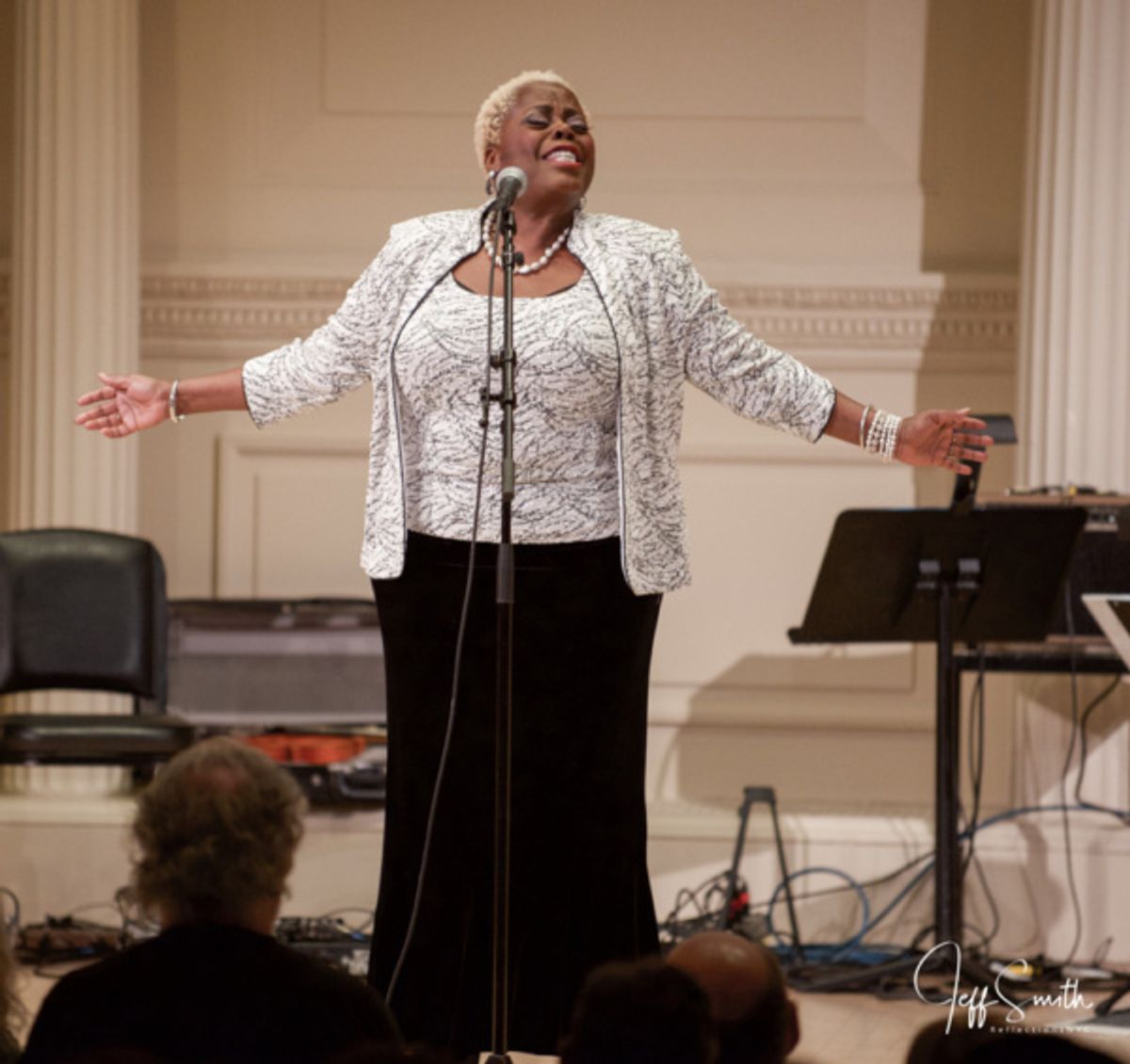 Brooklyn-born multiple award-winning (including the Tony, Obie, People's Choice and Emmy awards) actress and singer, Lillias White, performs A Husband Is from the Norman Rockwell musical. at 