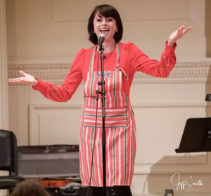 Sara Esty spices things ups with her performance of Don't Forget the Pepper from the  Photo