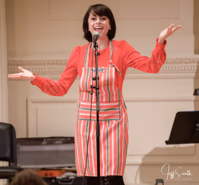 Sara Esty spices things ups with her performance of Don't Forget the Pepper from the  Photo